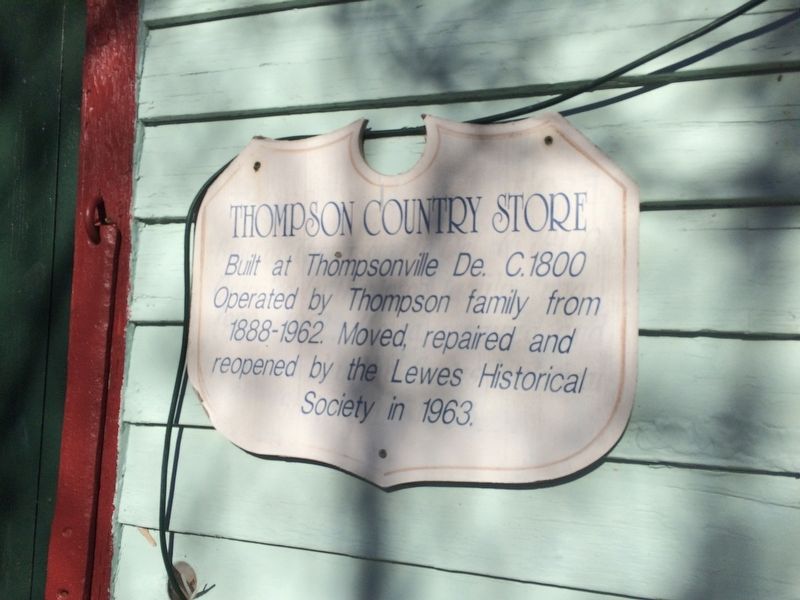 Thompson Country Store Marker image. Click for full size.