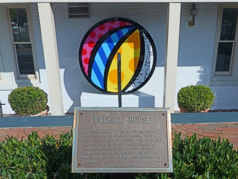 Florida House Marker. Click for full size. Florida House Marker image. Click for full size.