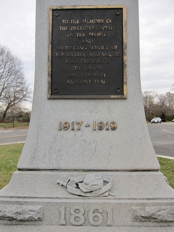 Bridgehampton Founders Monument Marker - Side 1 image. Click for full size.