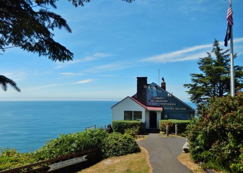 Cape Foulweather Lookout image. Click for full size.