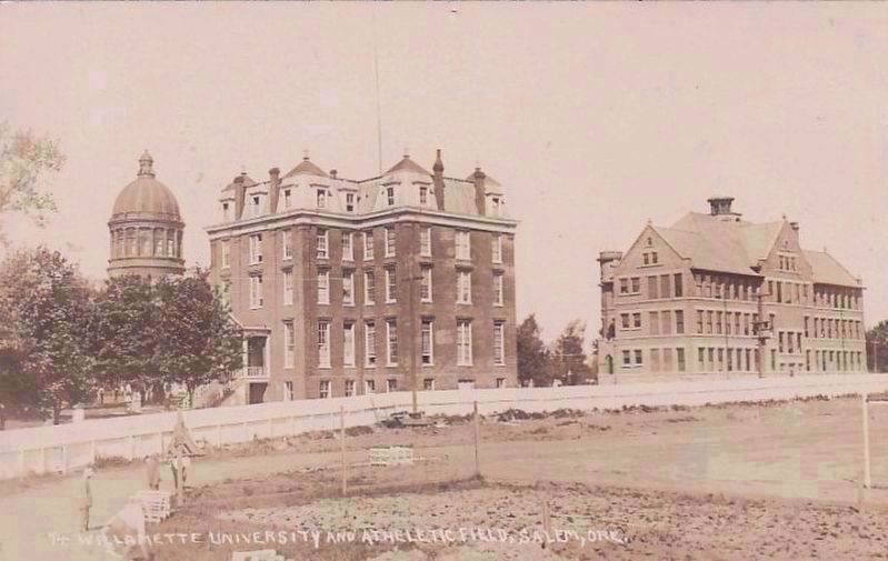 <i>Willamette University and Athletic Fields, Salem, Ore.</i>. Click for full size. <i>Willamette University and Athletic Fields, Salem, Ore.</i> image. Click for full size.