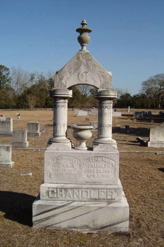 Benjamin Britton Chandler Grave image. Click for full size.