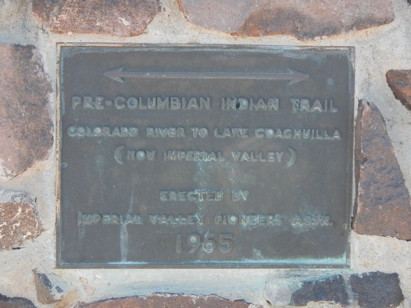 Pre-Columbian Indian Trail Marker image. Click for full size.