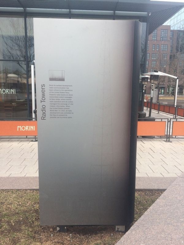 Radio Towers Marker. Click for full size. Radio Towers Marker image. Click for full size.