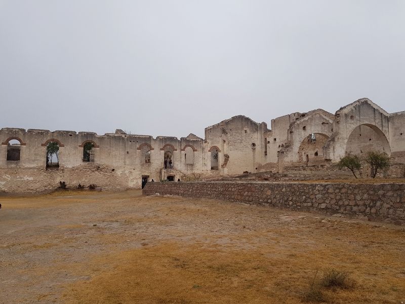 Ruins of the Former Mine and Hacienda of Los Cinco Señores. Click for full size. Ruins of the Former Mine and Hacienda of Los Cinco Señores image. Click for full size.