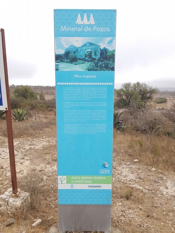 Angustias Mine Marker. Click for full size. Angustias Mine Marker image. Click for full size.