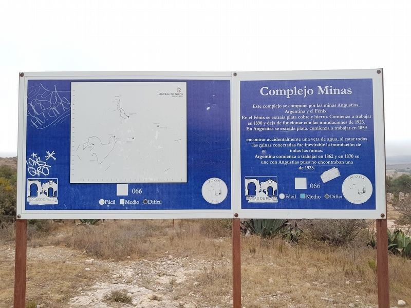An additional marker on the Angustias Mine and other nearby mines image. Click for full size.