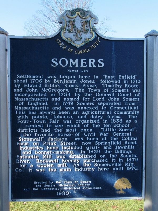 Somers Marker image. Click for full size.