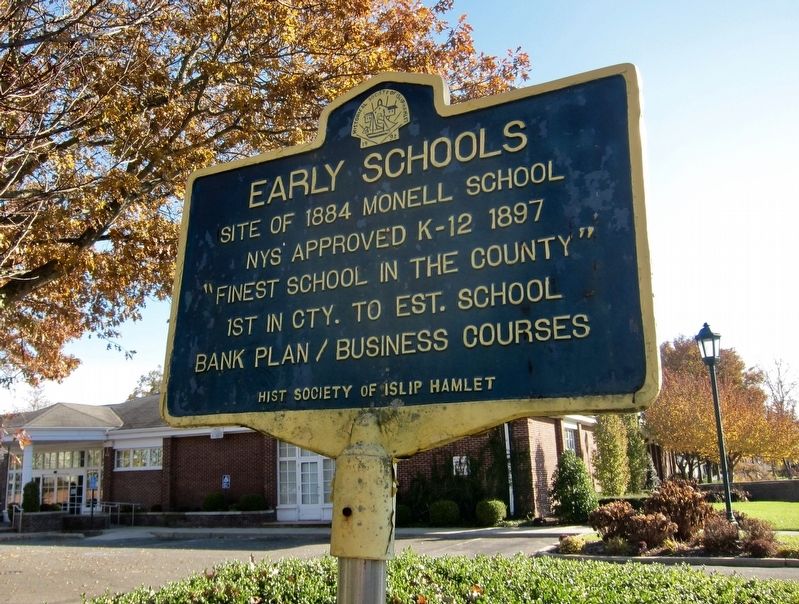 Early Schools: Monell Marker image. Click for full size.