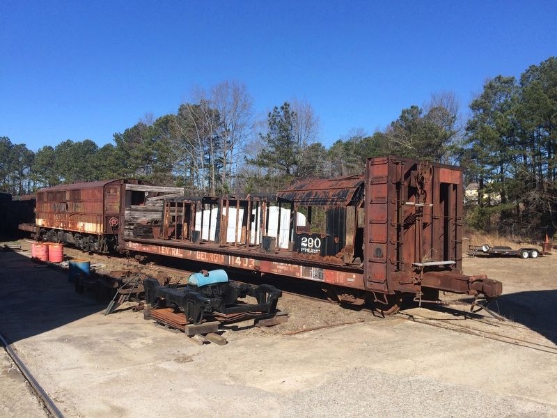 A portion of the 290 awaiting restoration at the Southeastern Railway Museum image. Click for full size.