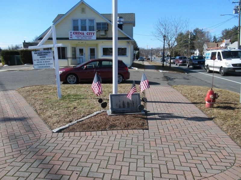 Somers and Somersville Veterans Memorial. Click for full size. Somers and Somersville Veterans Memorial image. Click for full size.