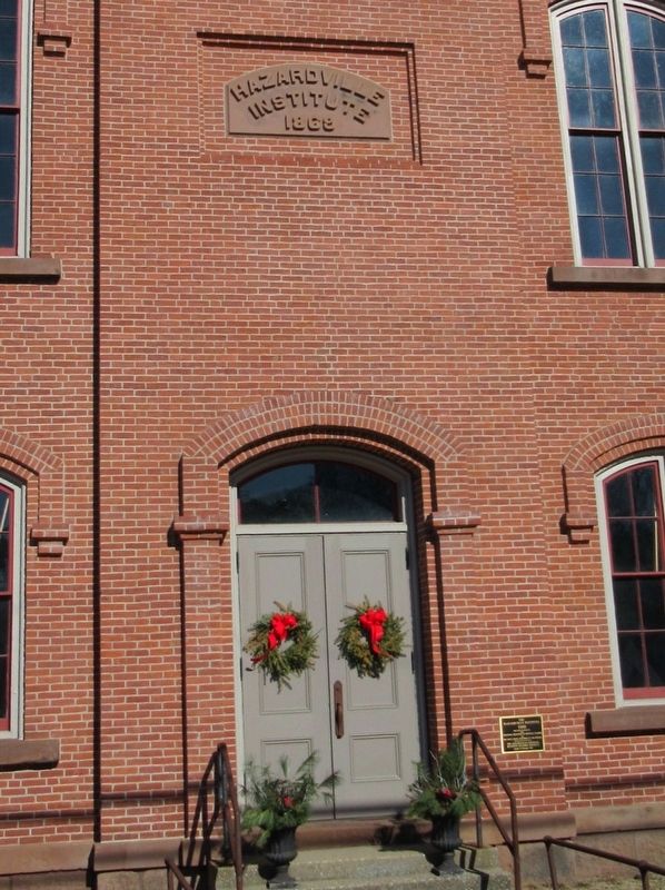 The Hazardville Institute. Click for full size. The Hazardville Institute image. Click for full size.