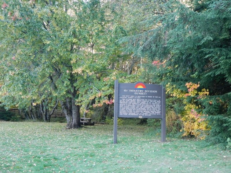 41st Infantry Division Marker image. Click for full size.
