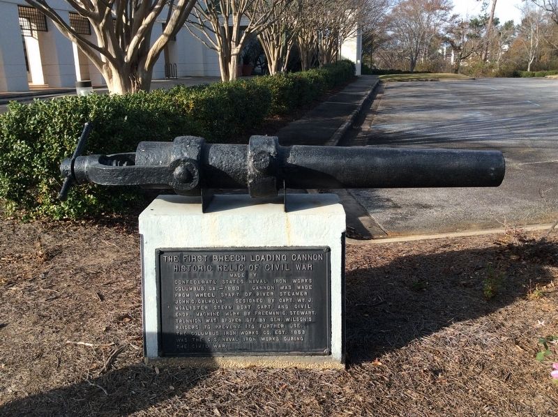 The First Breech Loading Cannon and Marker image. Click for full size.