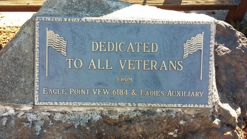 Eagle Point Veterans Memorial Marker image. Click for full size.