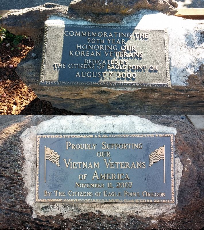 Eagle Point Veterans Memorial Marker image. Click for full size.