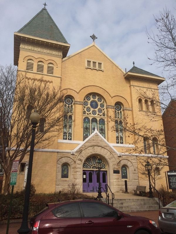 Dumbarton United Methodist Church. Click for full size. Dumbarton United Methodist Church image. Click for full size.