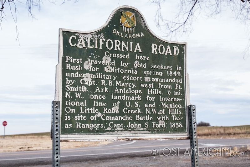 California Road Marker image. Click for full size.