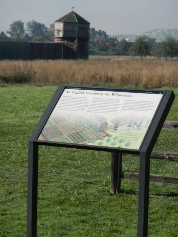 An English Garden in the Wilderness Marker. Click for full size. An English Garden in the Wilderness Marker image. Click for full size.