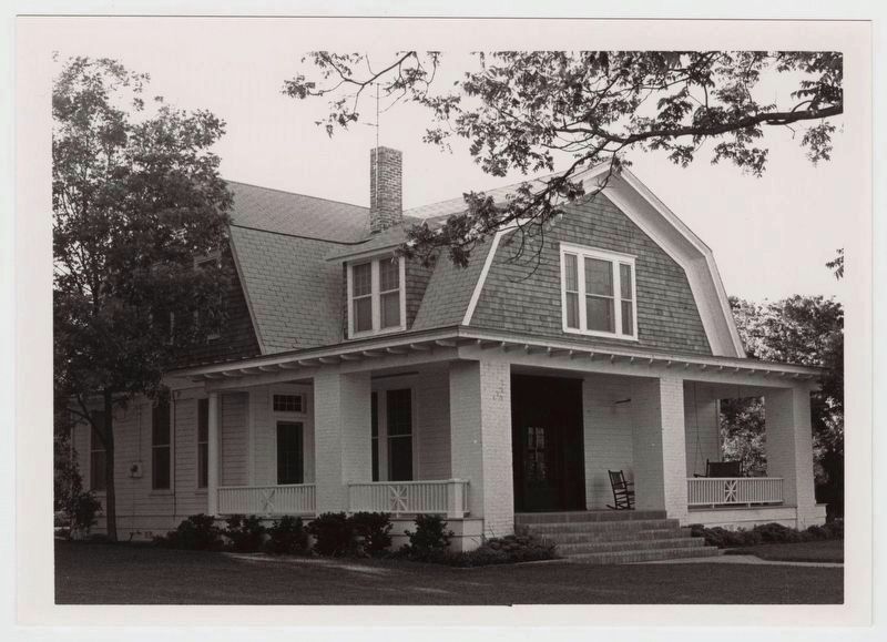 Burcham House,ca. 1988 image. Click for full size.