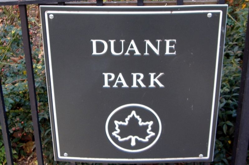 New Yorkp City Parks & Recreation Department marker image. Click for full size.