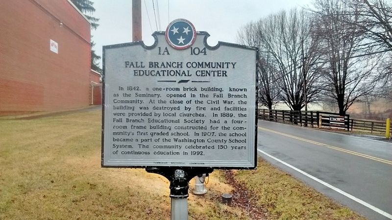 Fall Branch Community Educational Center Marker image. Click for full size.