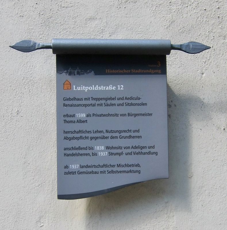 Luitpoldstrasse 12 Marker image. Click for full size.