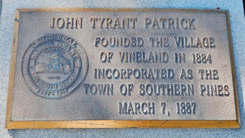John Tyrant Patrick Marker image. Click for full size.