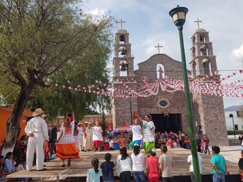 A traditional dance during Saint Philip of Jesus' feast day image. Click for full size.