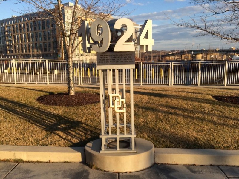 1924 Marker. Click for full size. 1924 Marker image. Click for full size.