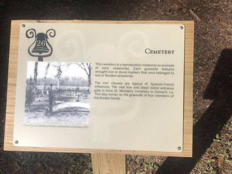 Cemetery Marker. Click for full size. Cemetery Marker image. Click for full size.