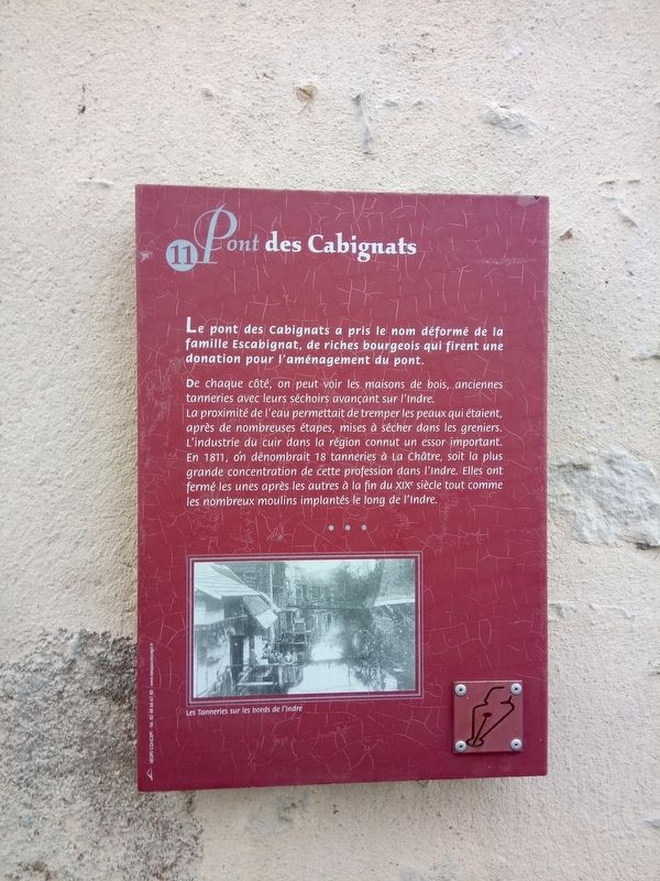 Pont des Cabignats Marker image. Click for full size.