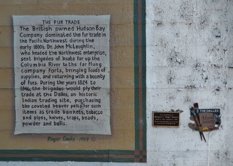 The Fur Trade Marker (<i>wide view</i>) image. Click for full size.