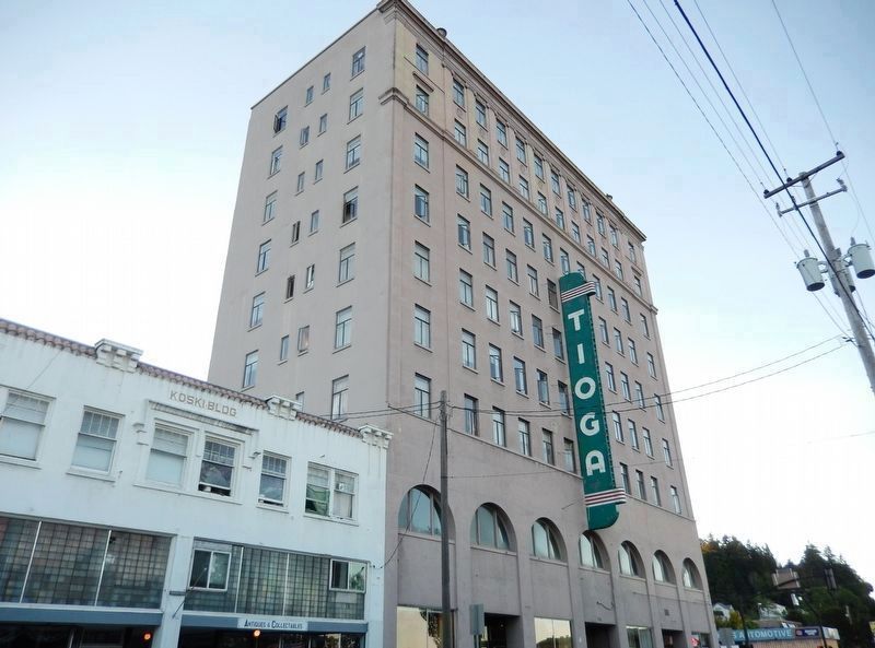 The Tioga Building, 2015 image. Click for full size.