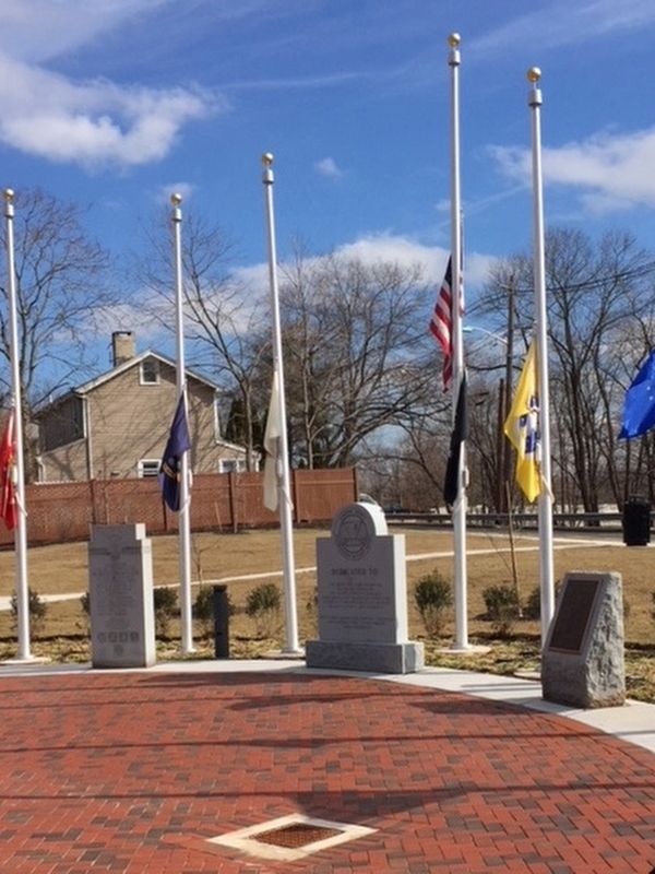 Raritan Veterans Memorial. Click for full size. Raritan Veterans Memorial image. Click for full size.