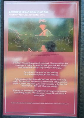 Earthquakes and Mountain Fog Marker. Click for full size. Earthquakes and Mountain Fog Marker image. Click for full size.
