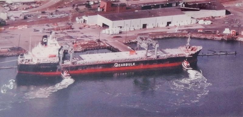 Marker detail: Tugs & Carrier. Click for full size. Marker detail: Tugs & Carrier image. Click for full size.