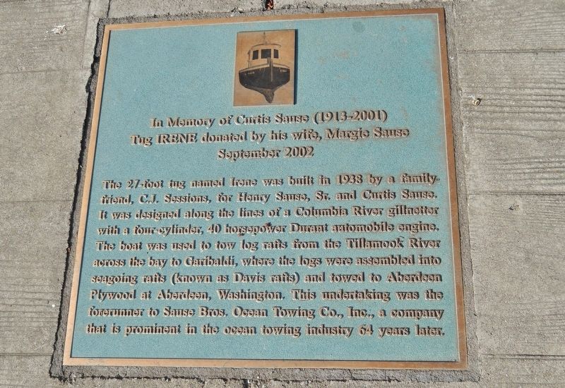 In Memory of Curtis Sause (1913-2001) Marker. Click for full size. In Memory of Curtis Sause (1913-2001) Marker image. Click for full size.