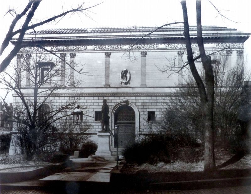 Walters Art Gallery, 1909. Click for full size. Walters Art Gallery, 1909 image. Click for full size.