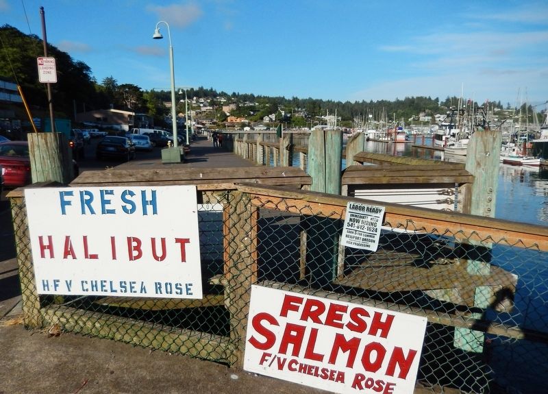 Newport Fishing Boat Dock. Click for full size. Newport Fishing Boat Dock image. Click for full size.