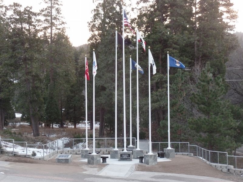 Lake Arrowhead Veterans Monument. Click for full size. Lake Arrowhead Veterans Monument image. Click for full size.