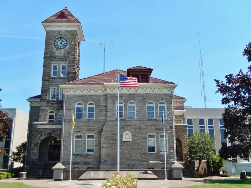Polk County Courthouse 1898. Click for full size. Polk County Courthouse 1898 image. Click for full size.