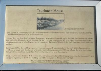 Tauchman House Marker image. Click for full size.