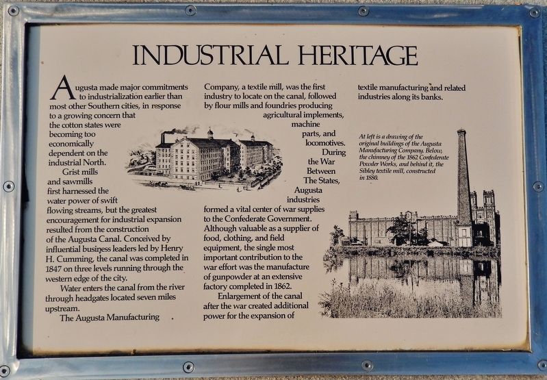Industrial Heritage Marker image. Click for full size.