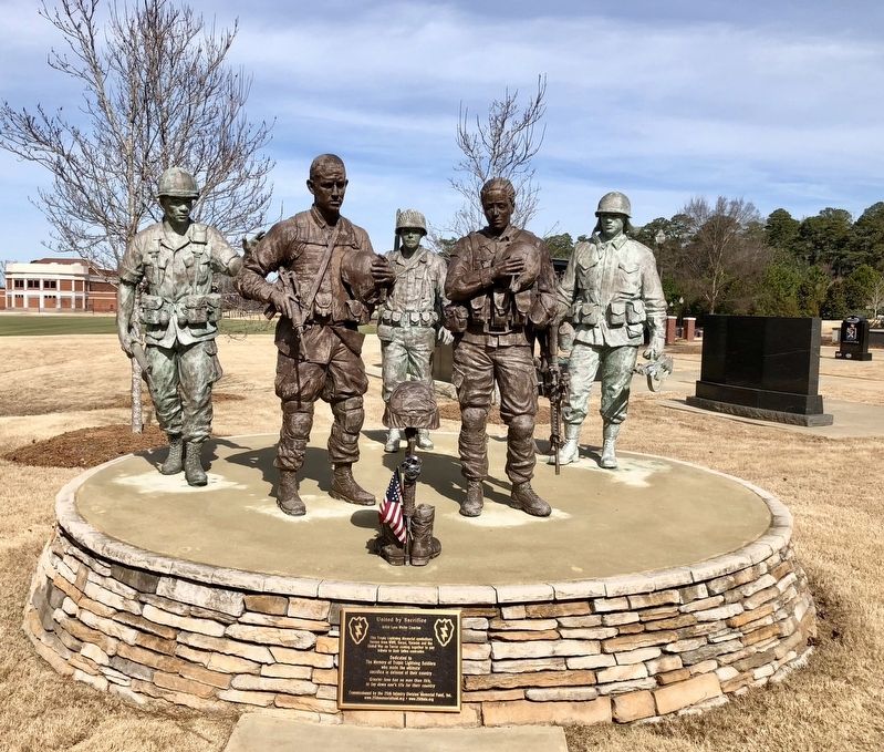 Memorial is on far right and Infantry Museum on far left.. Click for full size. Memorial is on far right and Infantry Museum on far left. image. Click for full size.