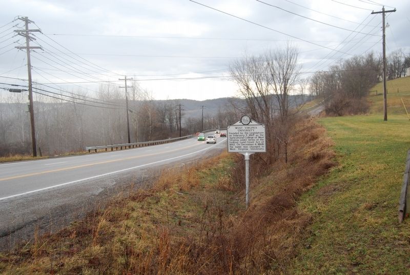 West Virginia University Marker image. Click for full size.