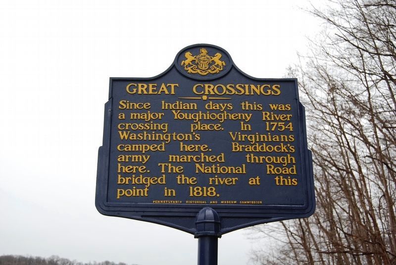 Great Crossings Marker image. Click for full size.