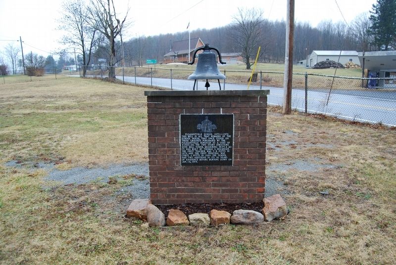 Pleasantville School Marker. Click for full size. Pleasantville School Marker image. Click for full size.