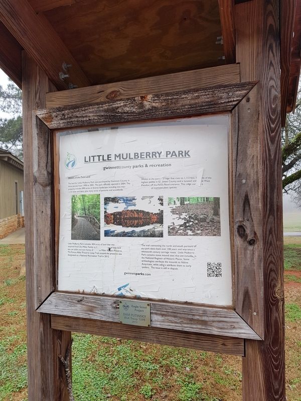 Little Mulberry Park Marker. Click for full size. Little Mulberry Park Marker image. Click for full size.