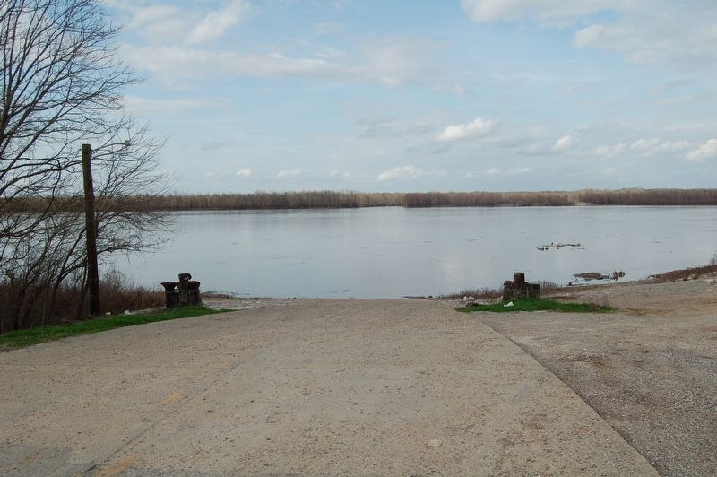 Mississippi River at Old Ferry Landing image. Click for full size.